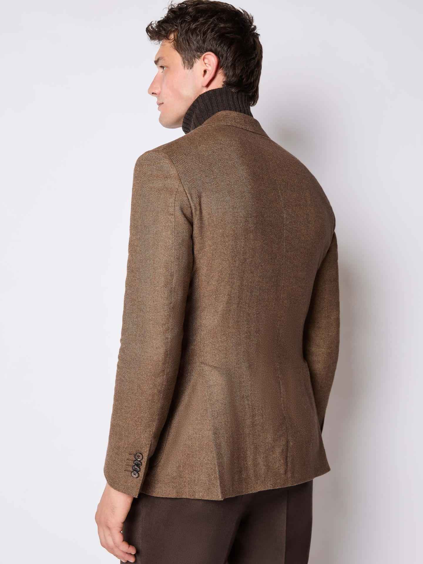 Blazer i Borstad Bomull