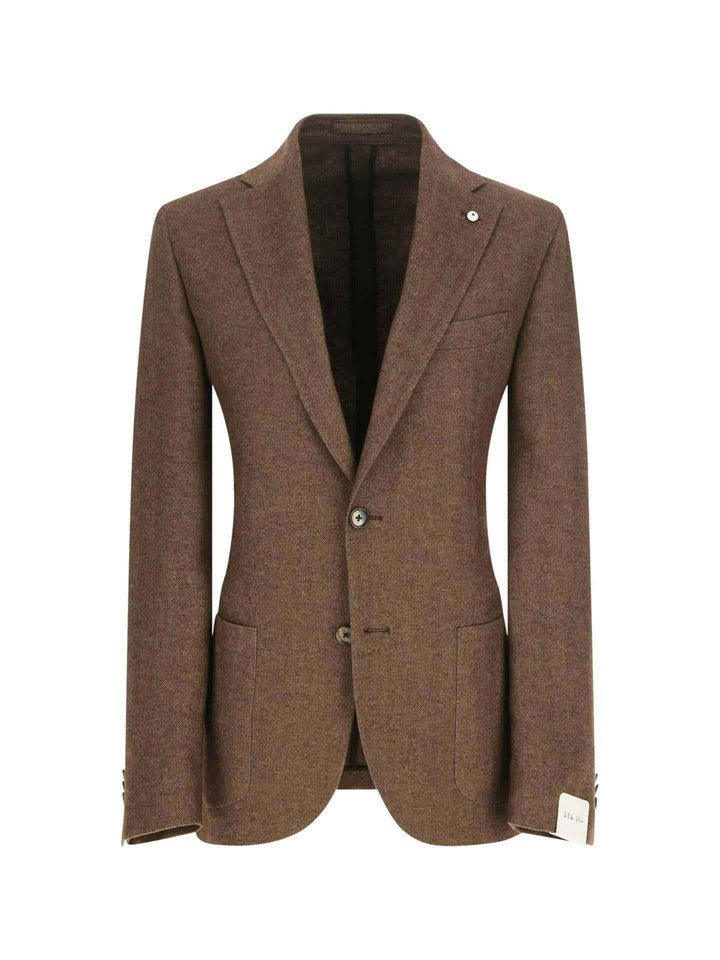 Blazer i Borstad Bomull