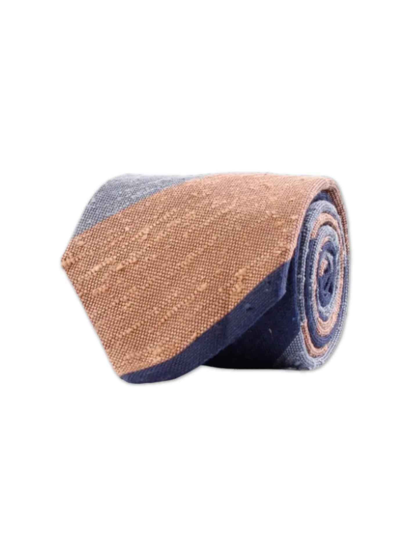 Blockrandig Shantung Slips