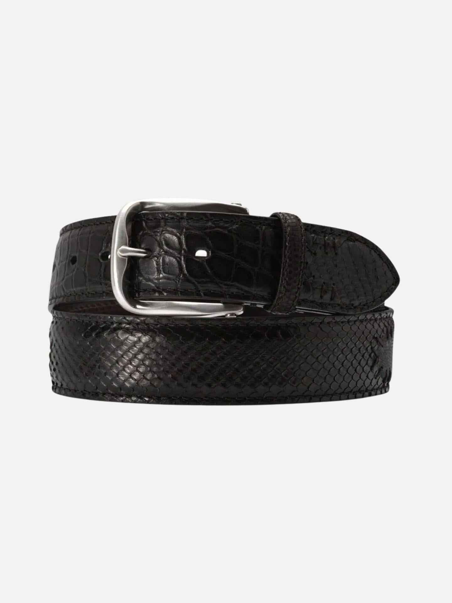 Bälte i Exotiskt Skinn