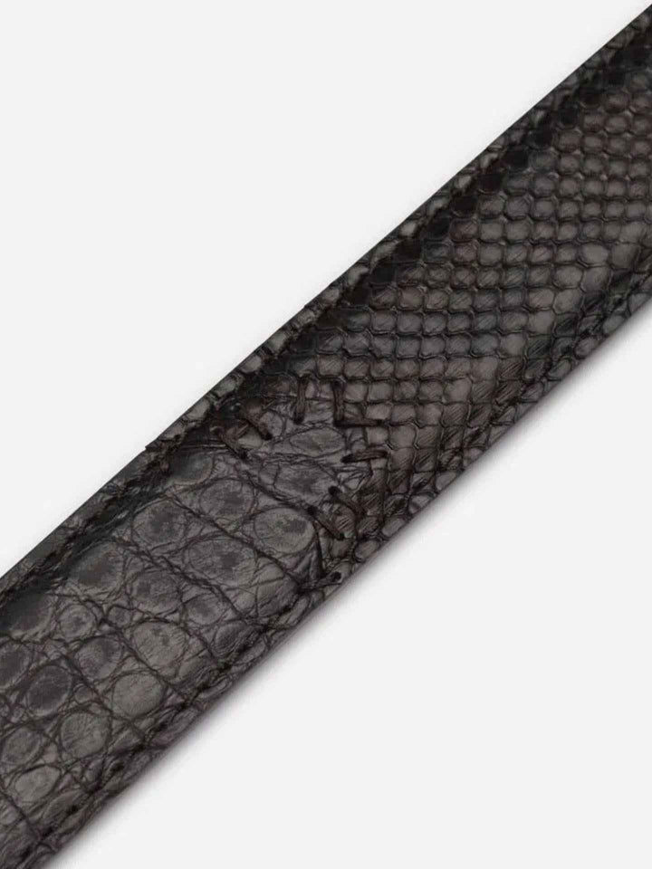 Bälte i Exotiskt Skinn