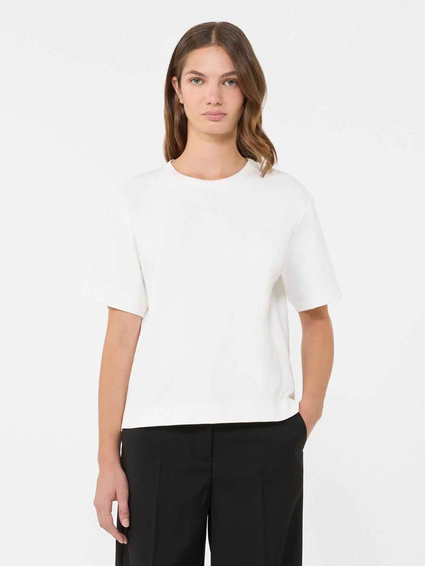 Boxy Fit T-shirt i Bomull