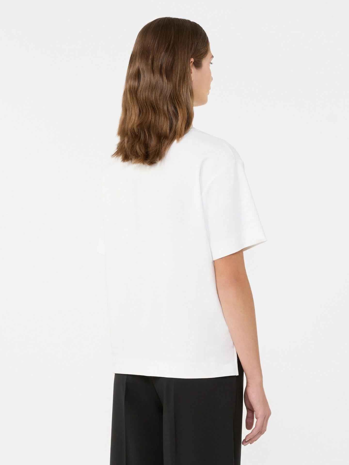 Boxy Fit T-shirt i Bomull