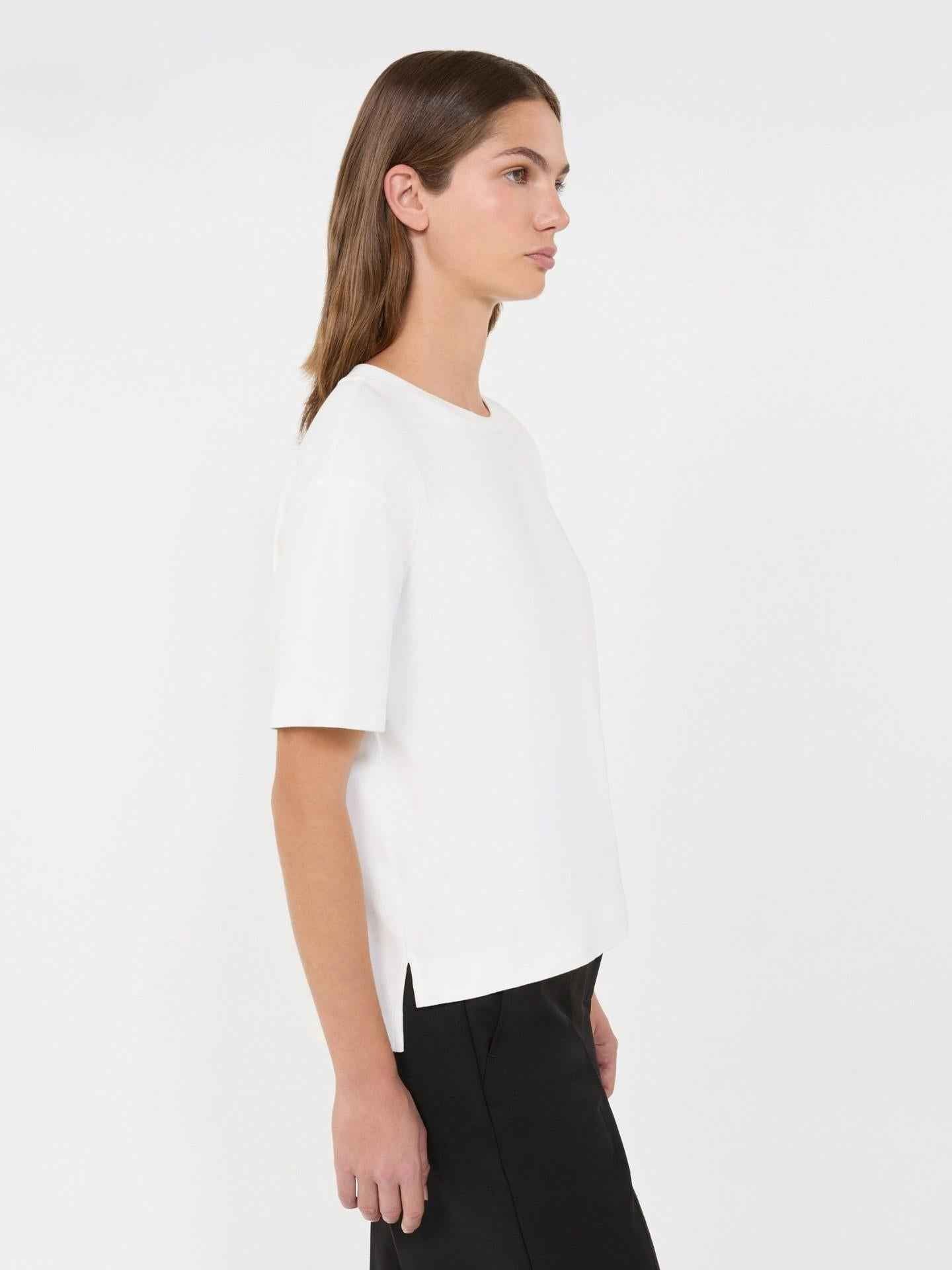 Boxy Fit T-shirt i Bomull