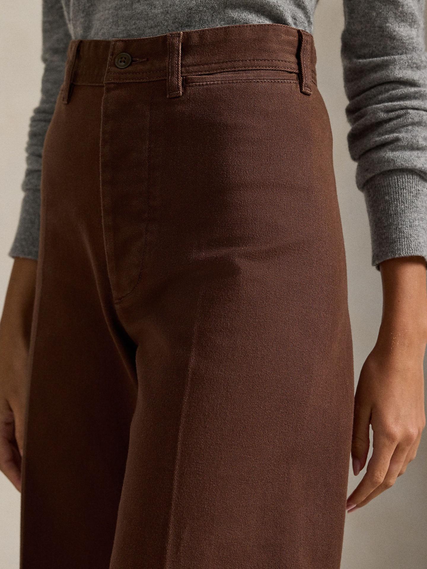 Brun Cotton-Stretch Beaton Byxor - Polo Ralph Lauren