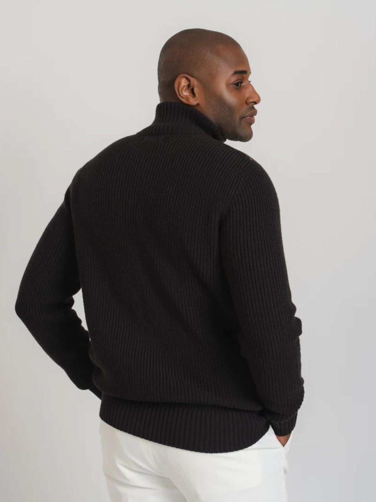 Brun Padded Sport Cashfeel Cardigan - Brown Avenue