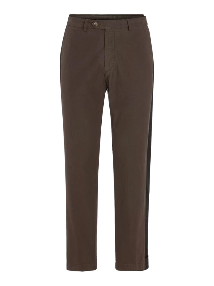 Brun Regular Dandy Twillchinos - Oscar Jacobson