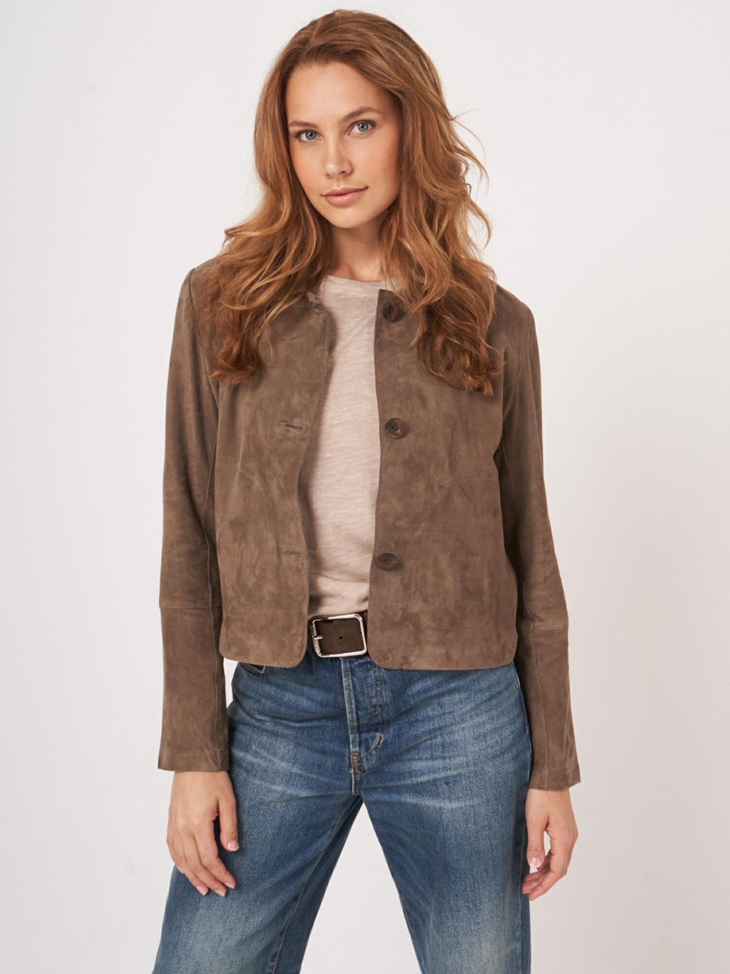 Brun Skjortjacka i Mocka - Repeat