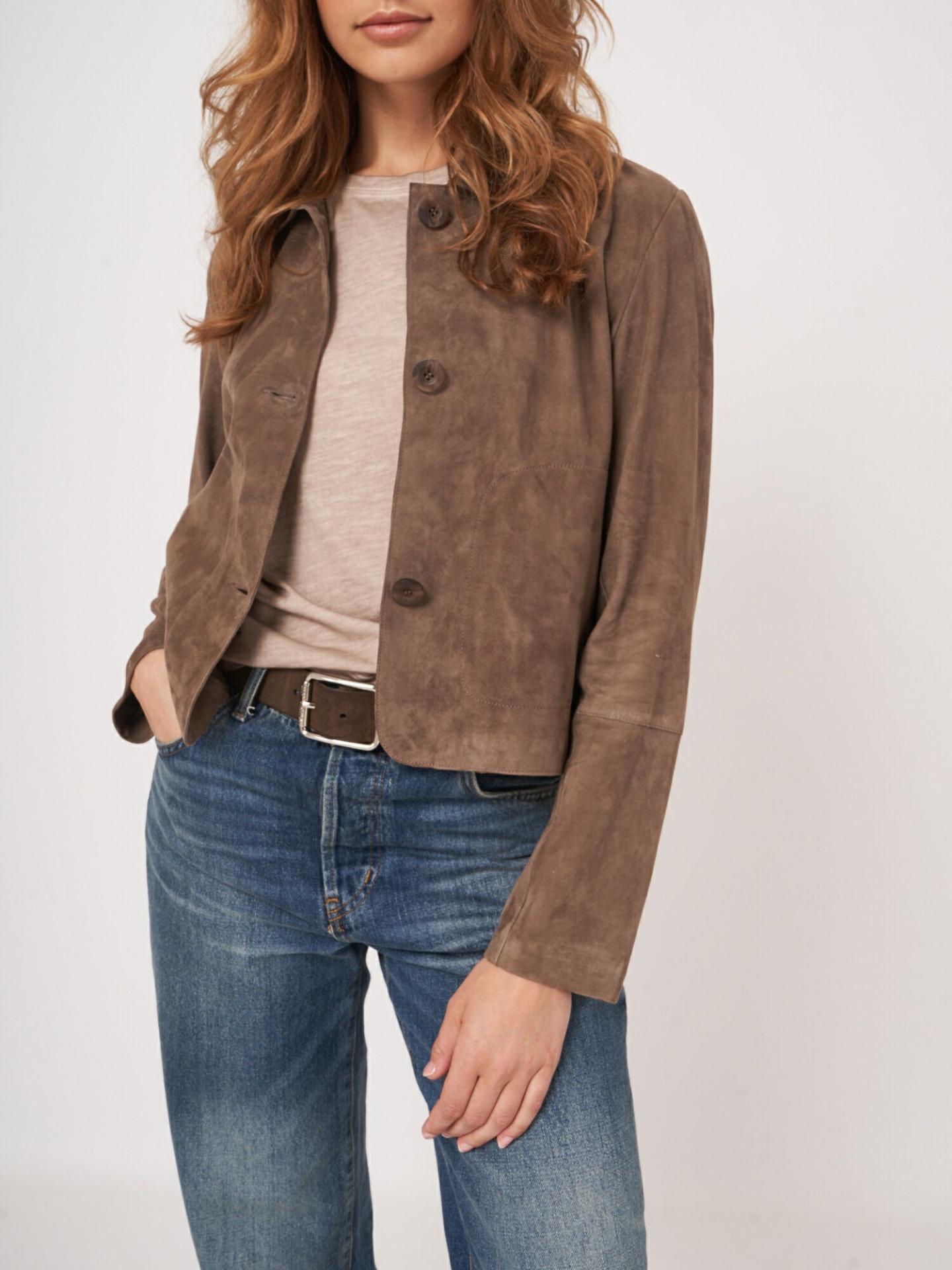 Brun Skjortjacka i Mocka - Repeat