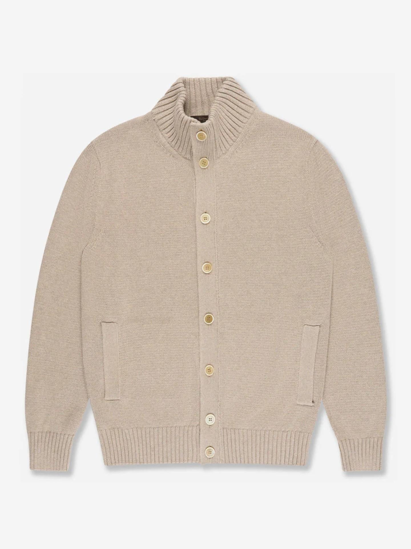 Chioto Stickad Cardigan i Bomull