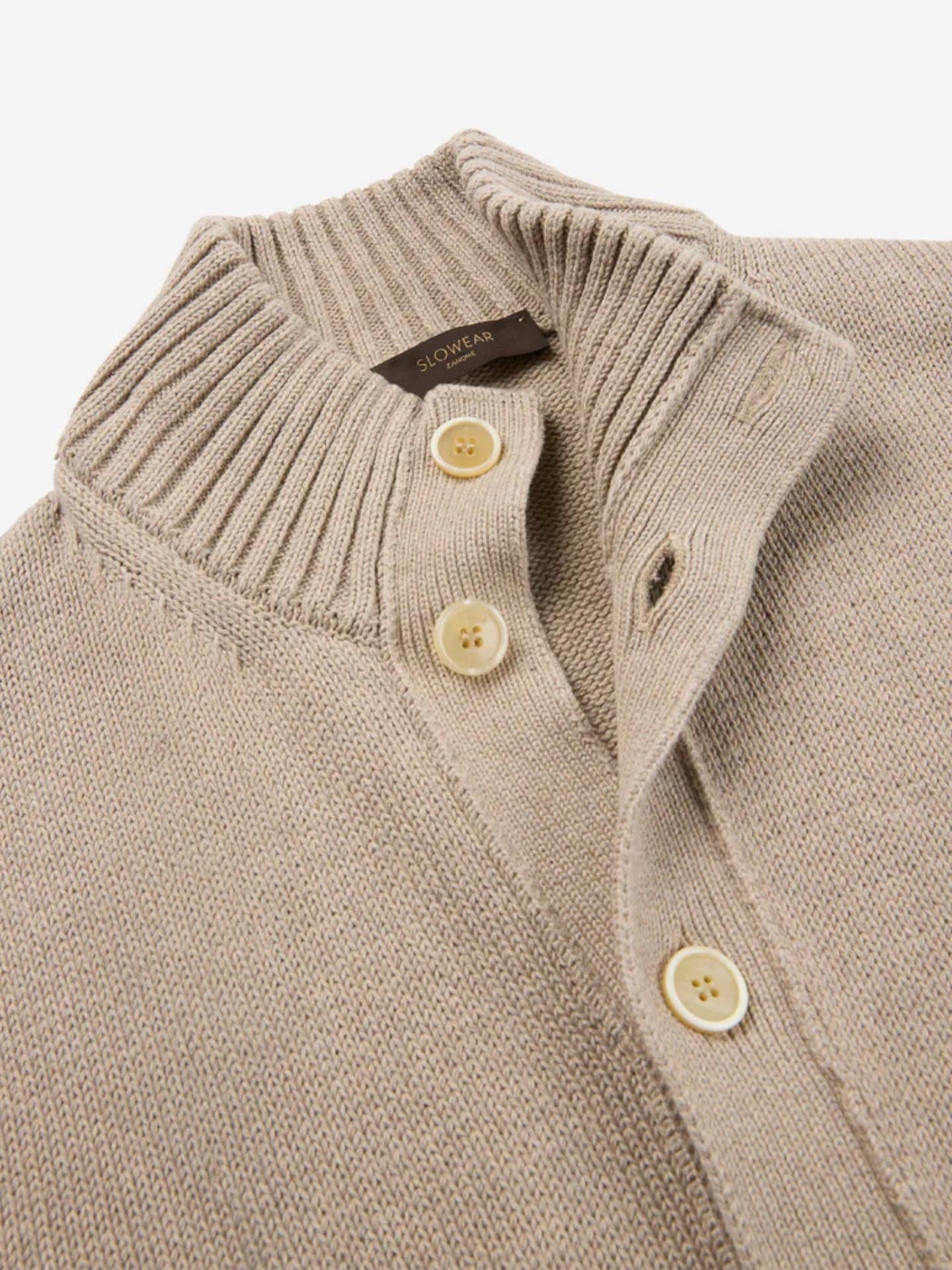 Chioto Stickad Cardigan i Bomull