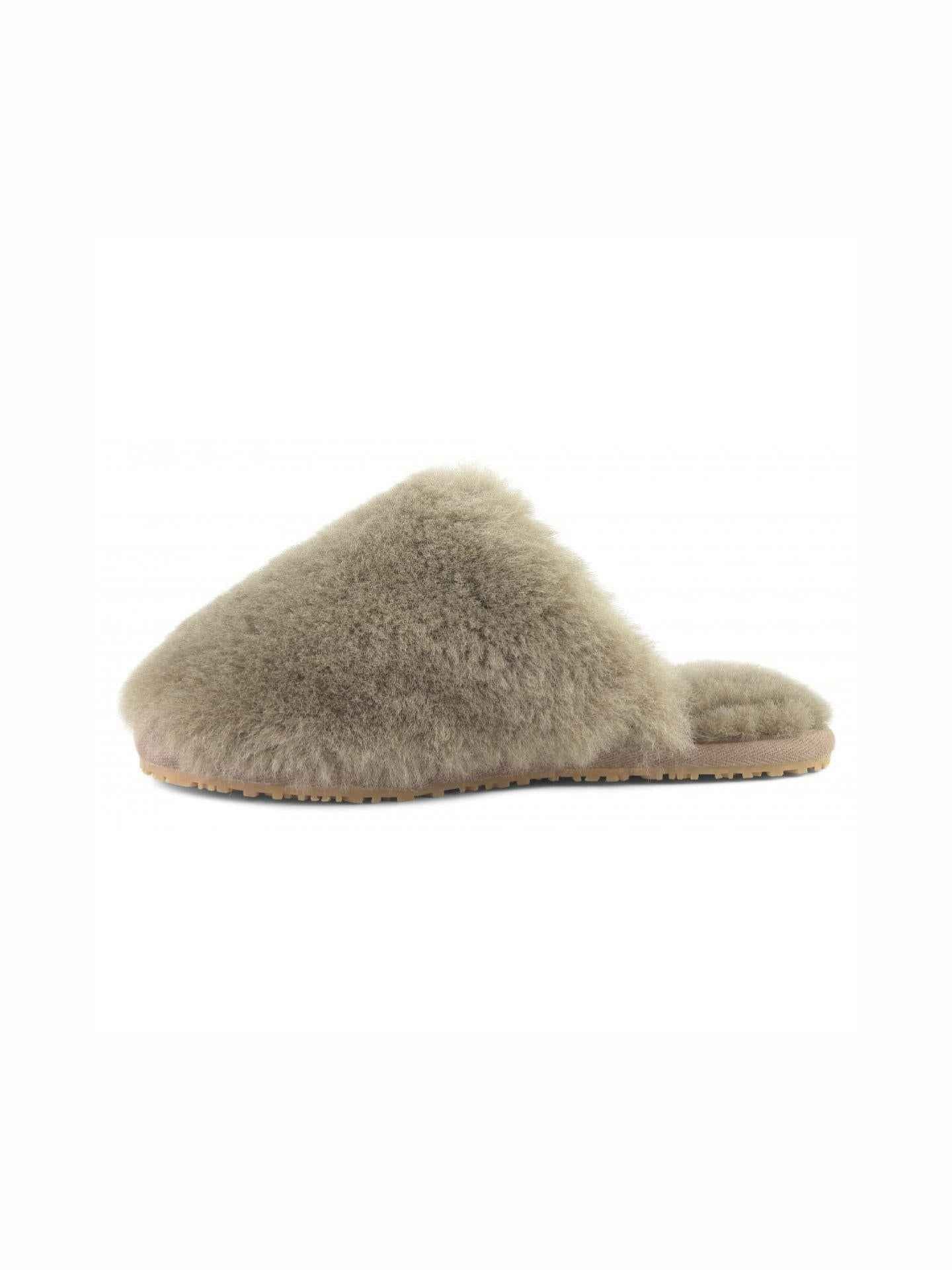 Closed-Toe Sheepskin Slipper
