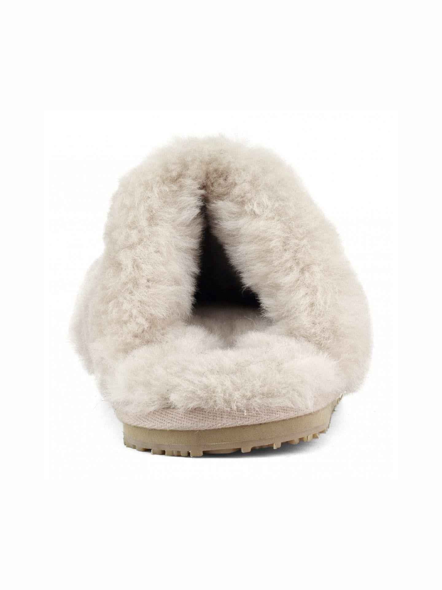 Closed-Toe Sheepskin Slipper