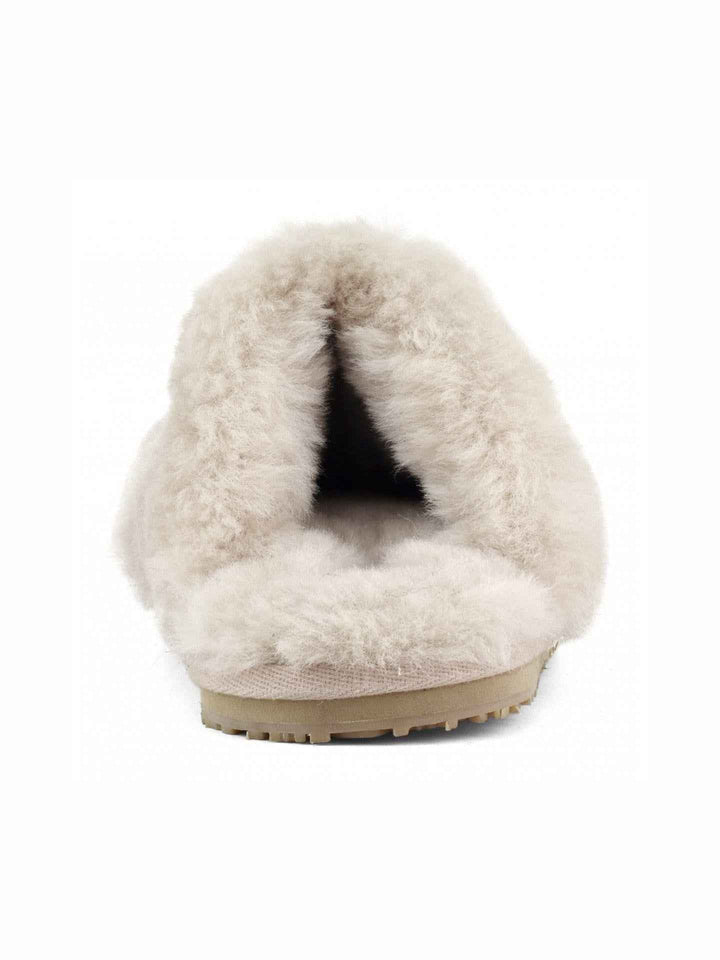 Closed-Toe Sheepskin Slipper
