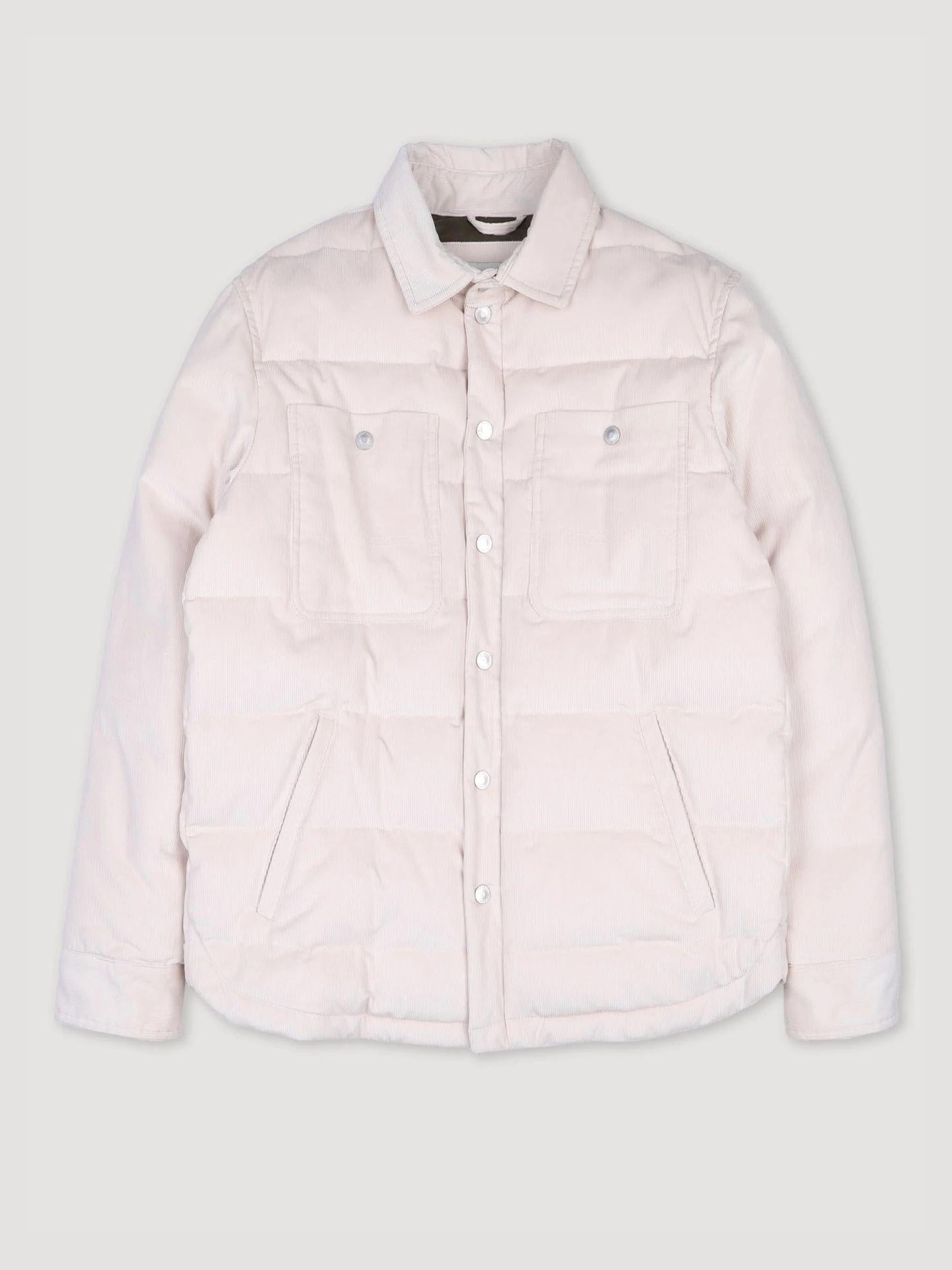 Corduroy Down Shirt Jacket