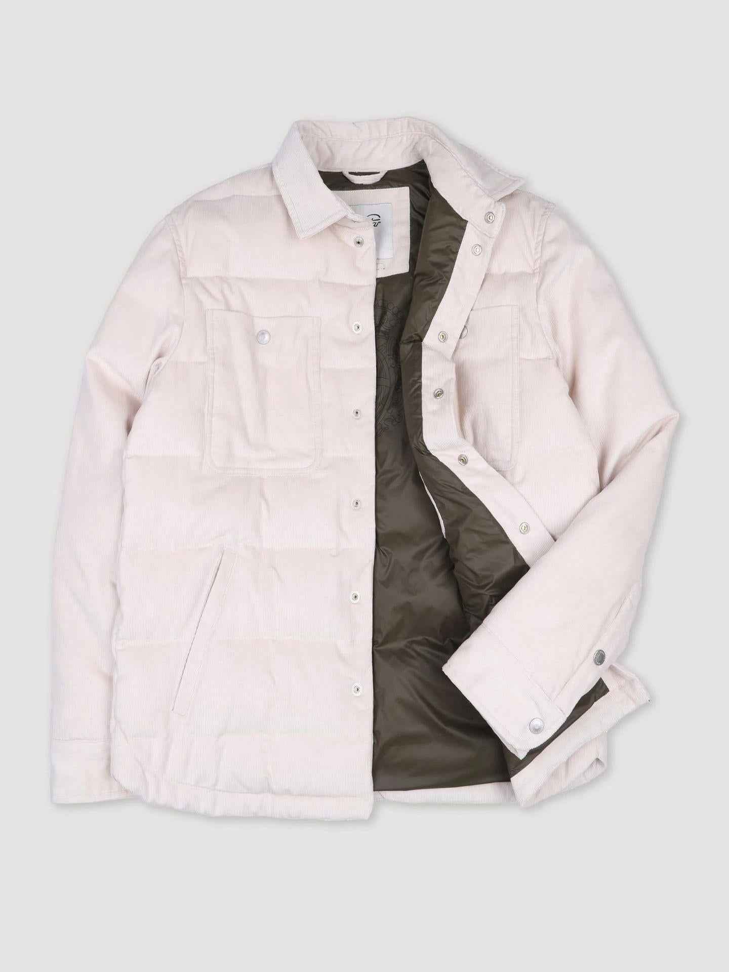 Corduroy Down Shirt Jacket