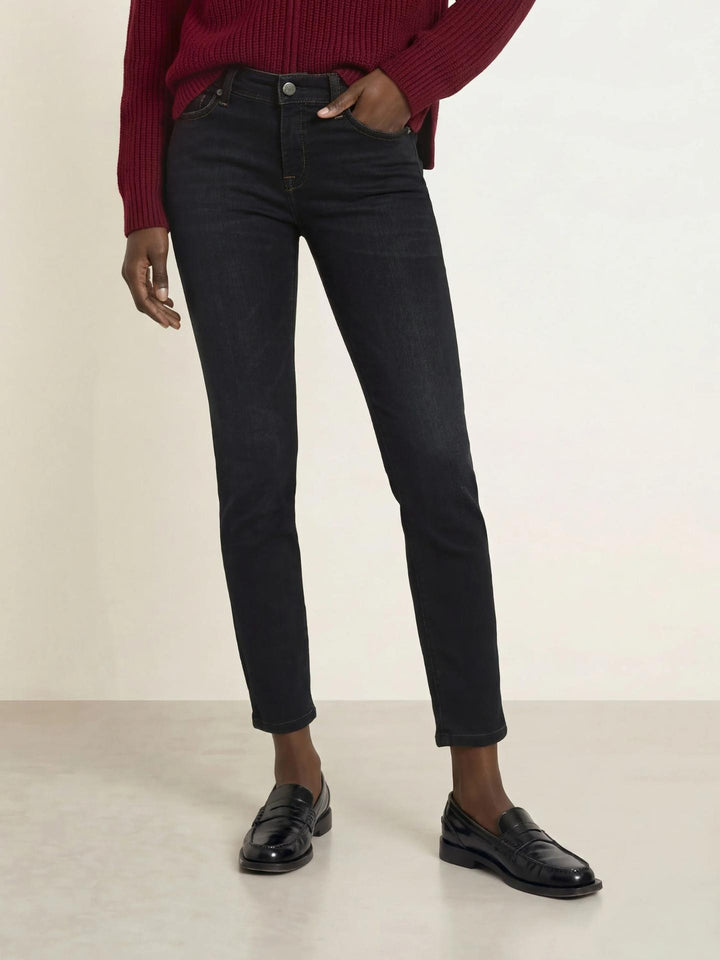 Dark Wash Piper Crop Jeans - Cambio