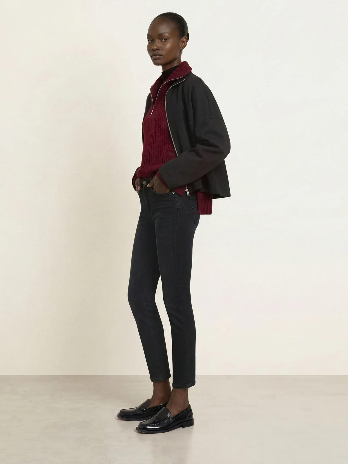 Dark Wash Piper Crop Jeans - Cambio