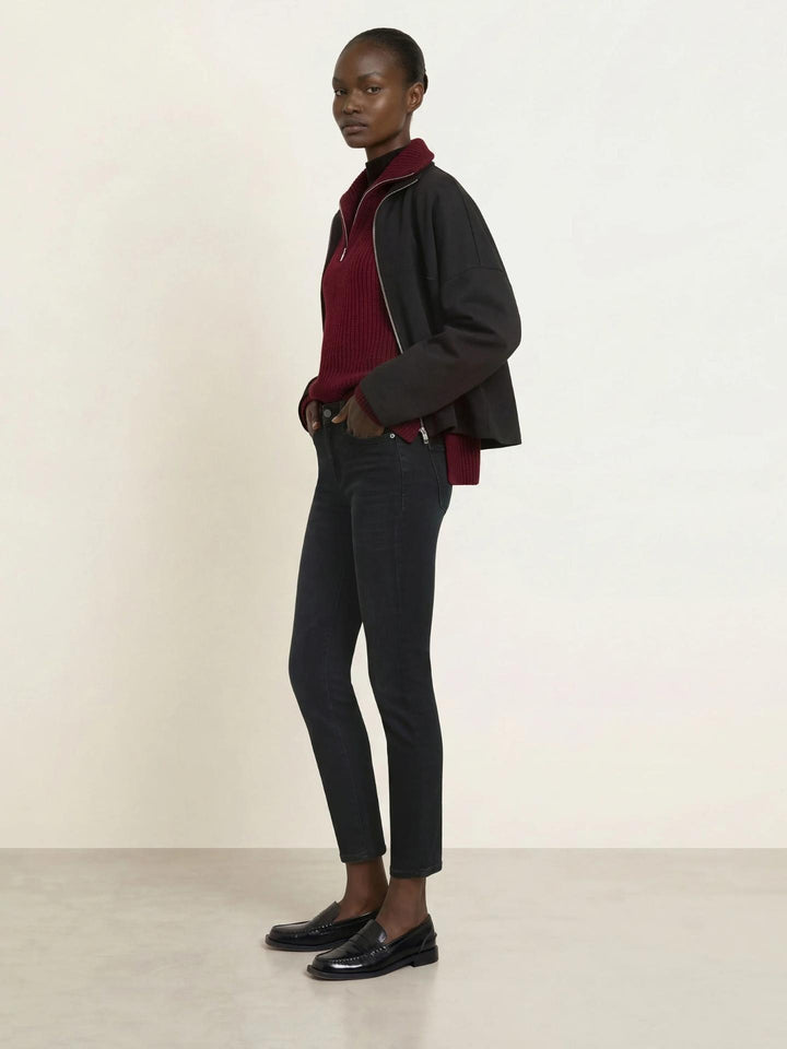 Dark Wash Piper Crop Jeans - Cambio