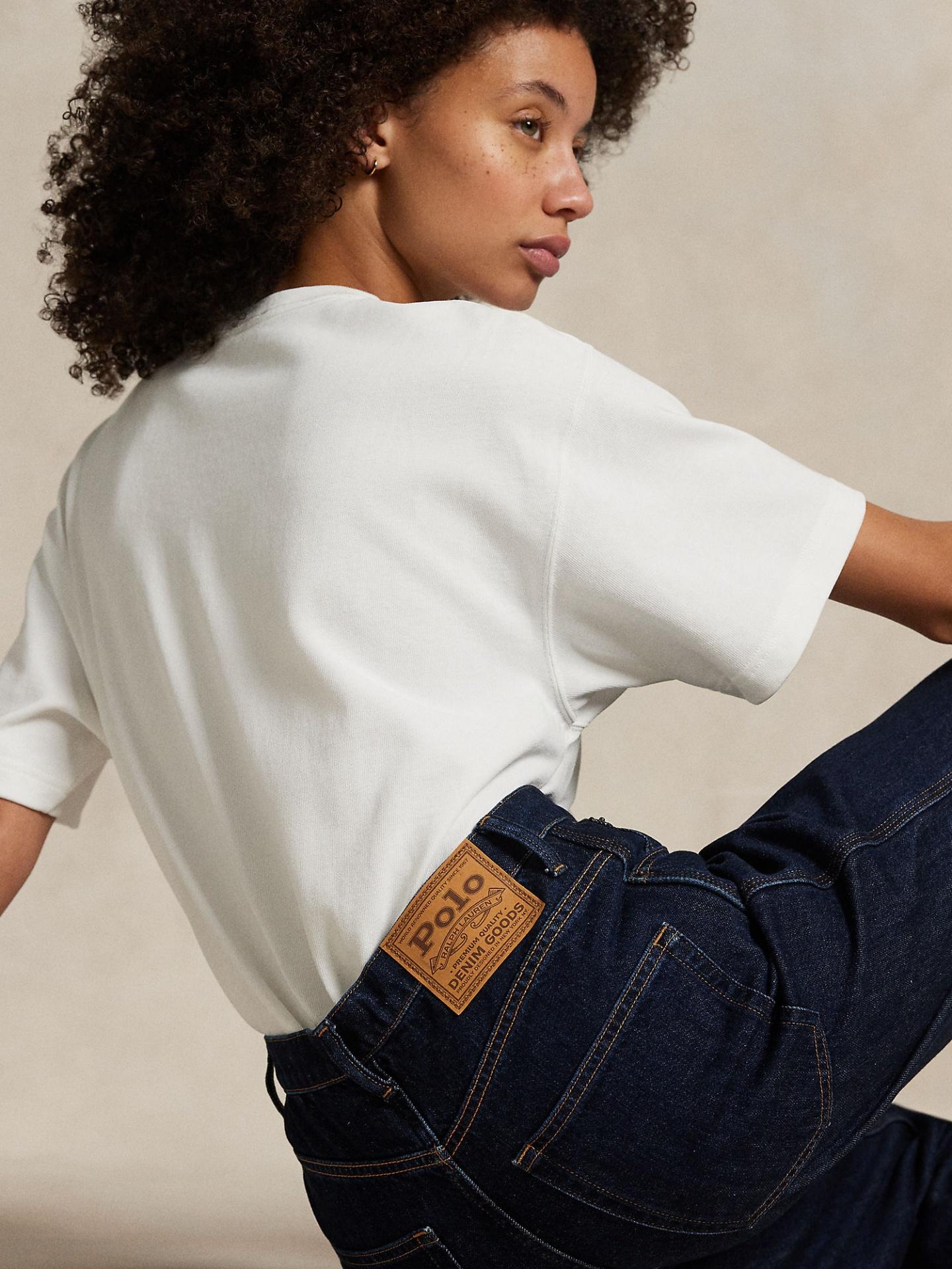 Deep Indigo Curved Tapered Jeans - Polo Ralph Lauren