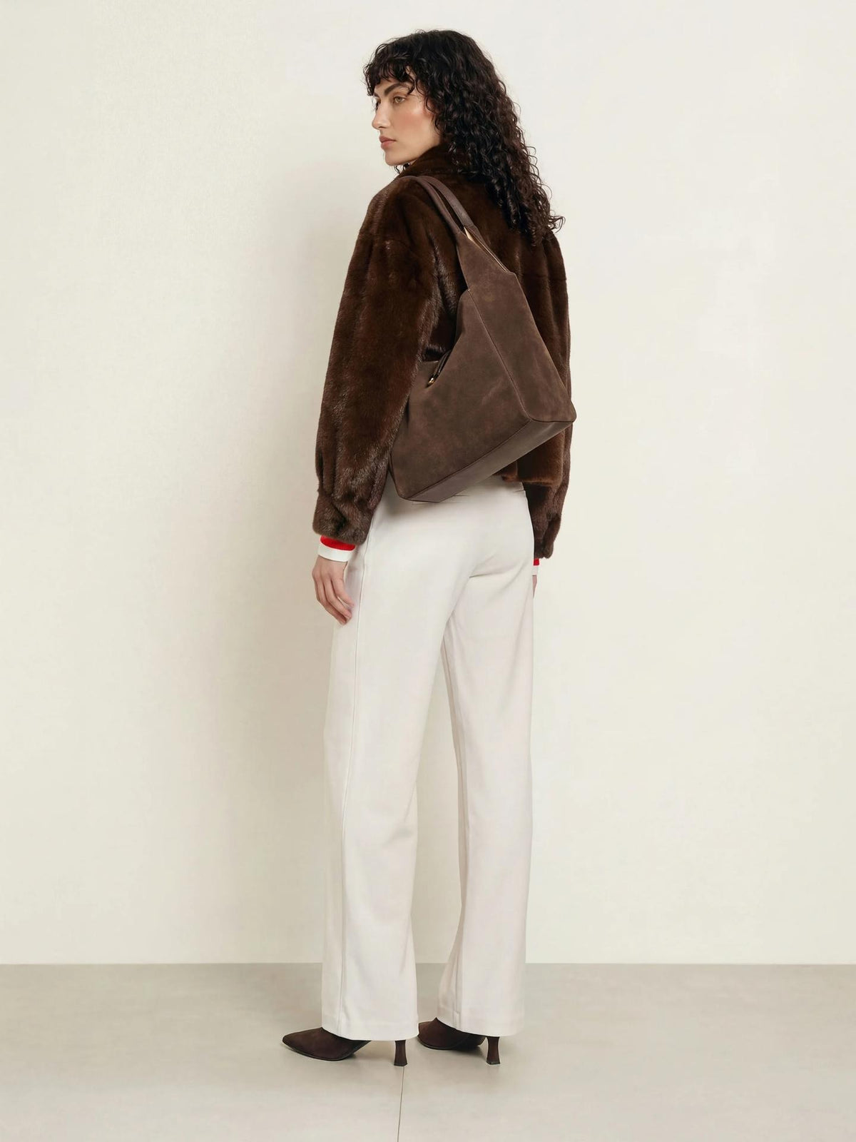 Ecru Amber Vida Flanellbyxor - Cambio