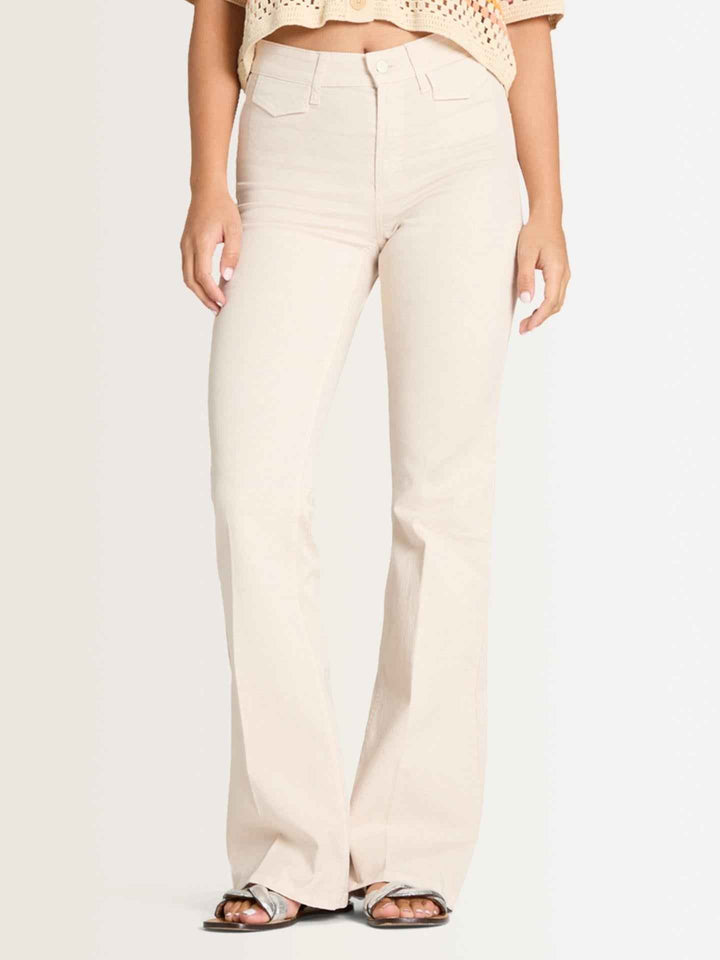 Ecru Fabienne Flared Jeans