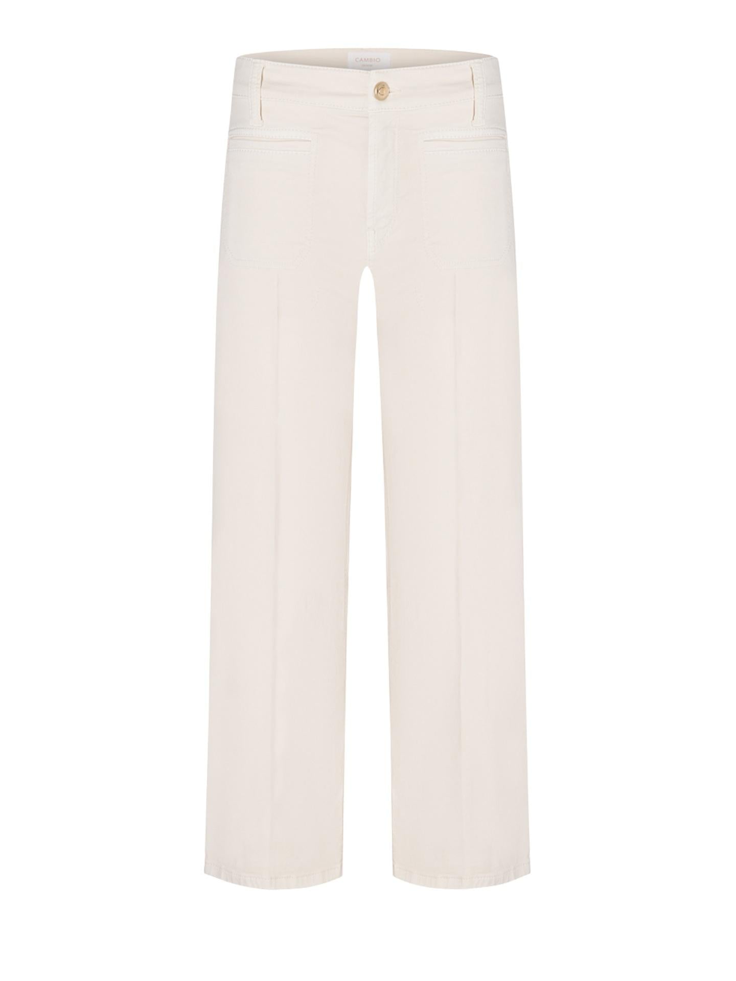 Ecru Tess Cropped Jeans - Cambio
