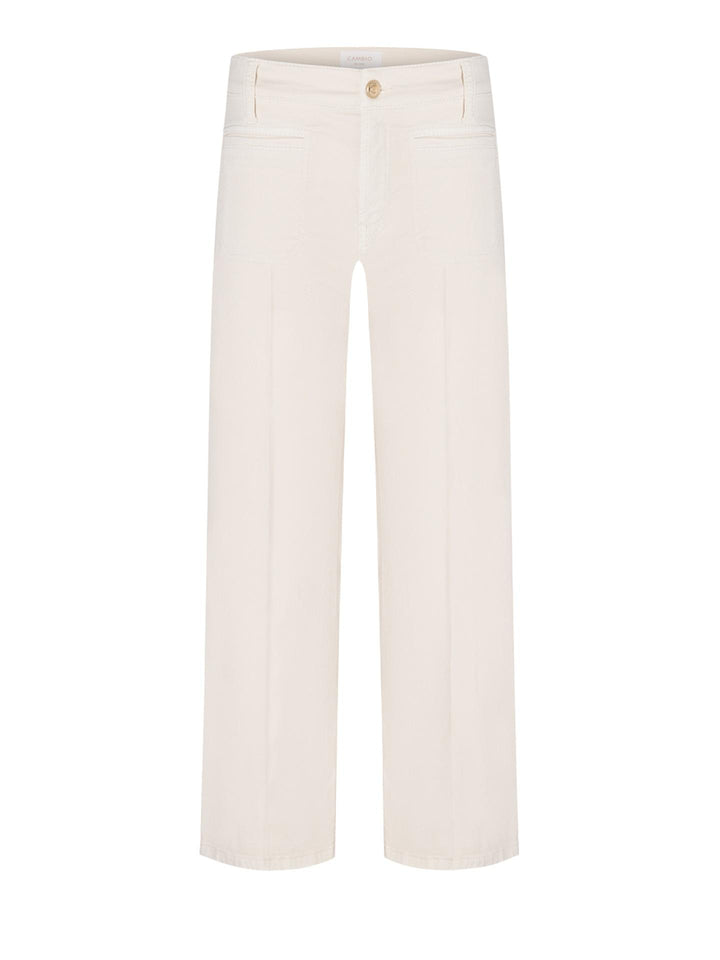 Ecru Tess Cropped Jeans - Cambio