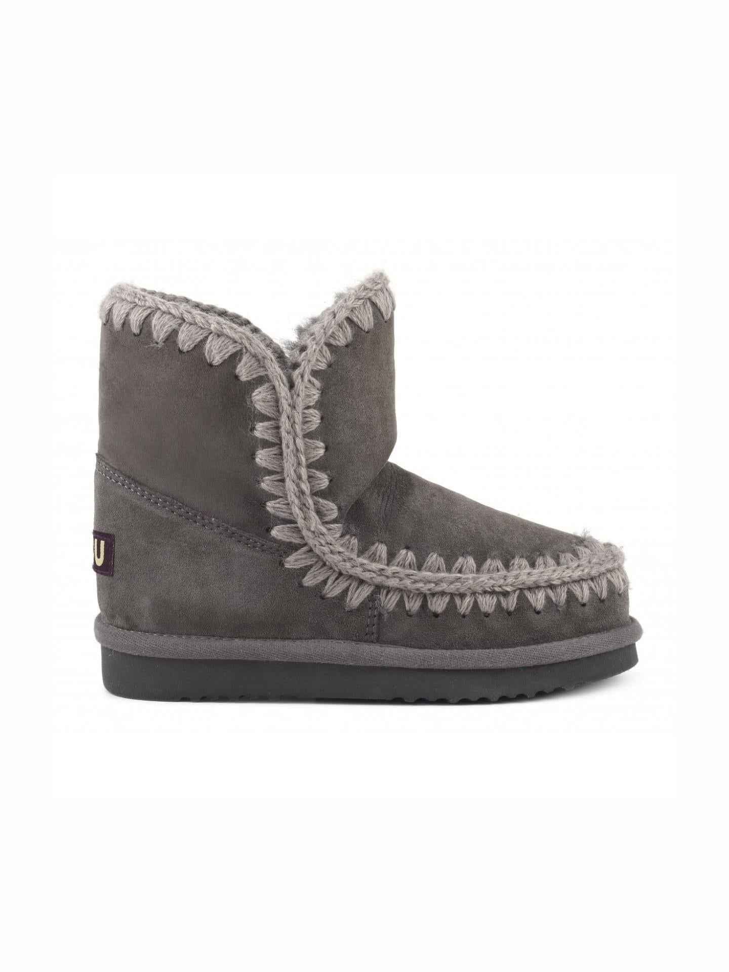 Grå Eskimo 18 Boots i Fårskinn - MOU