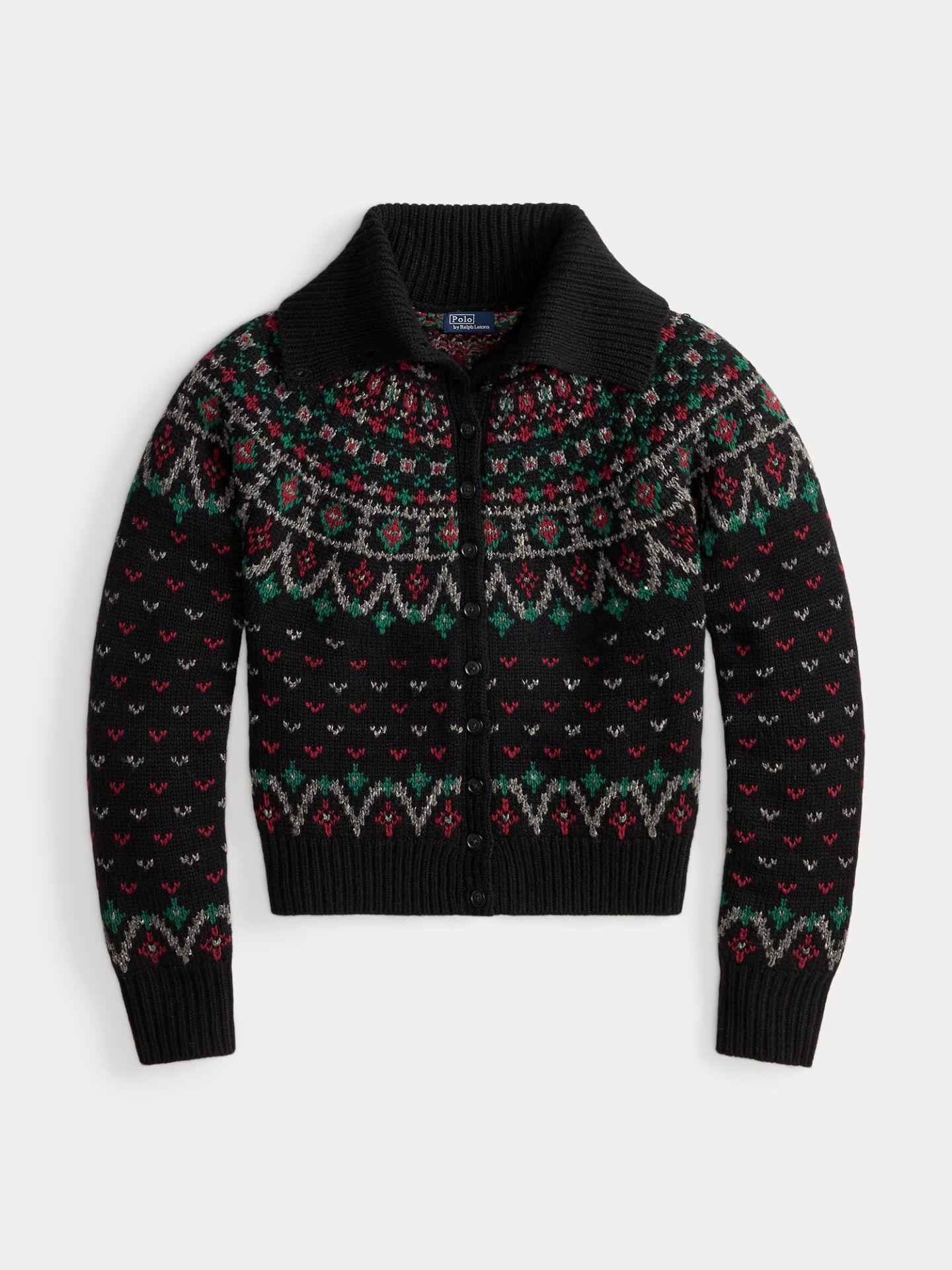 Fair Isle Cardigan i Ullmix