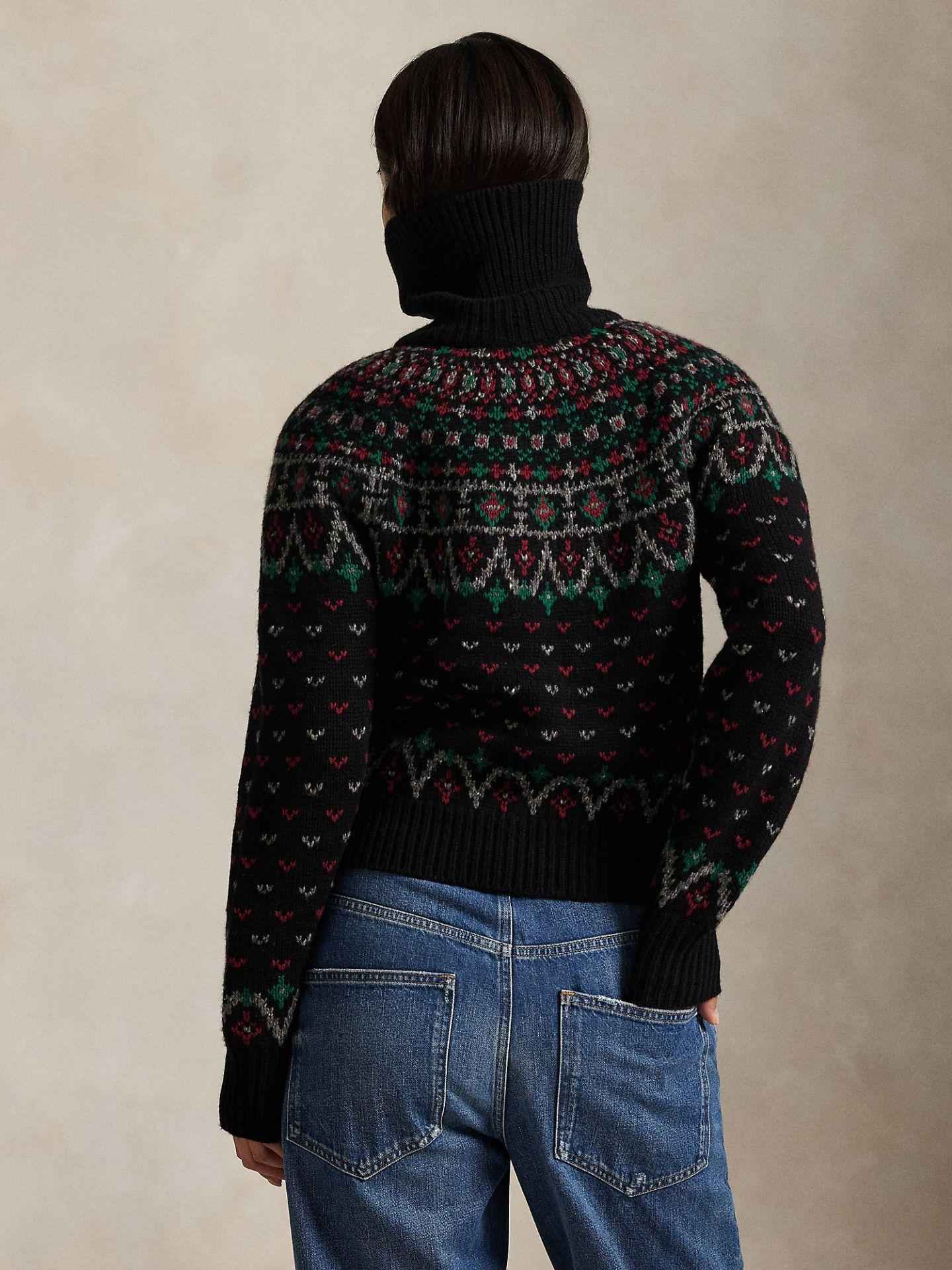 Fair Isle Cardigan i Ullmix