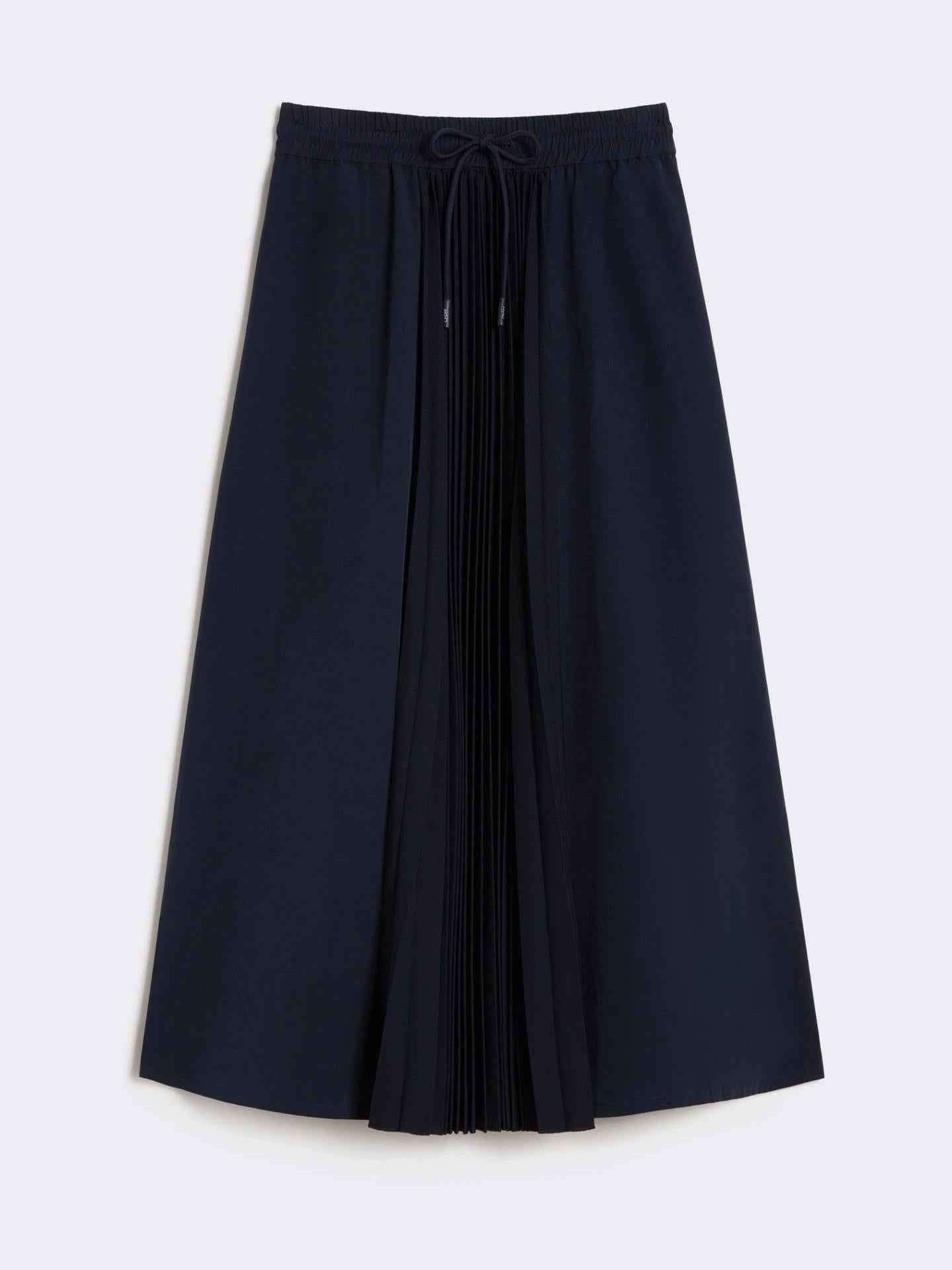 Flared Fit Midi Jerseykjol