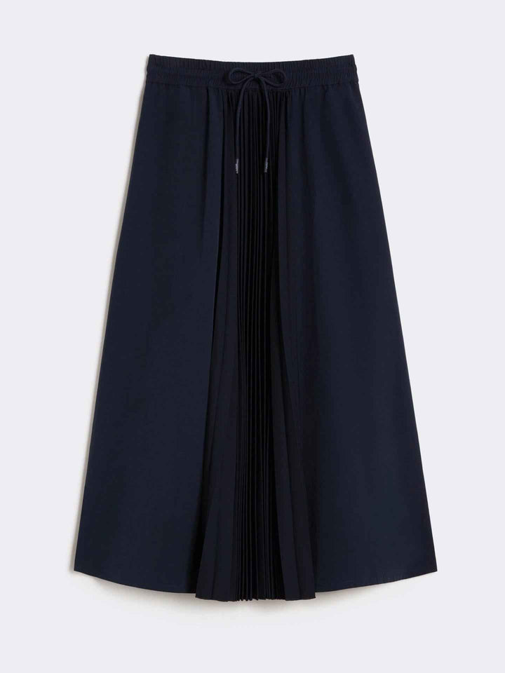 Flared Fit Midi Jerseykjol