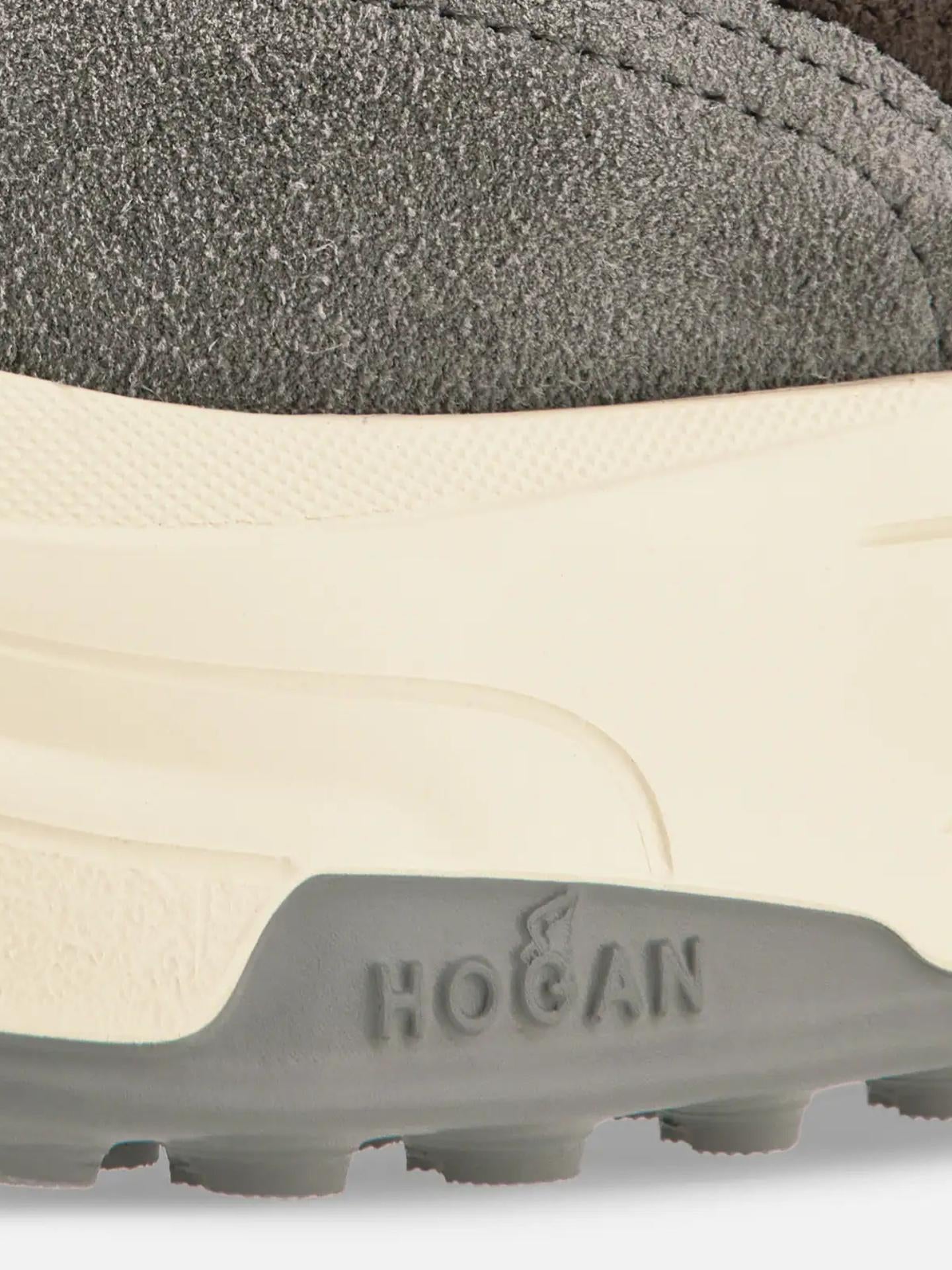 Hogan - Grå Blå Brun Hyperlight Sneaker