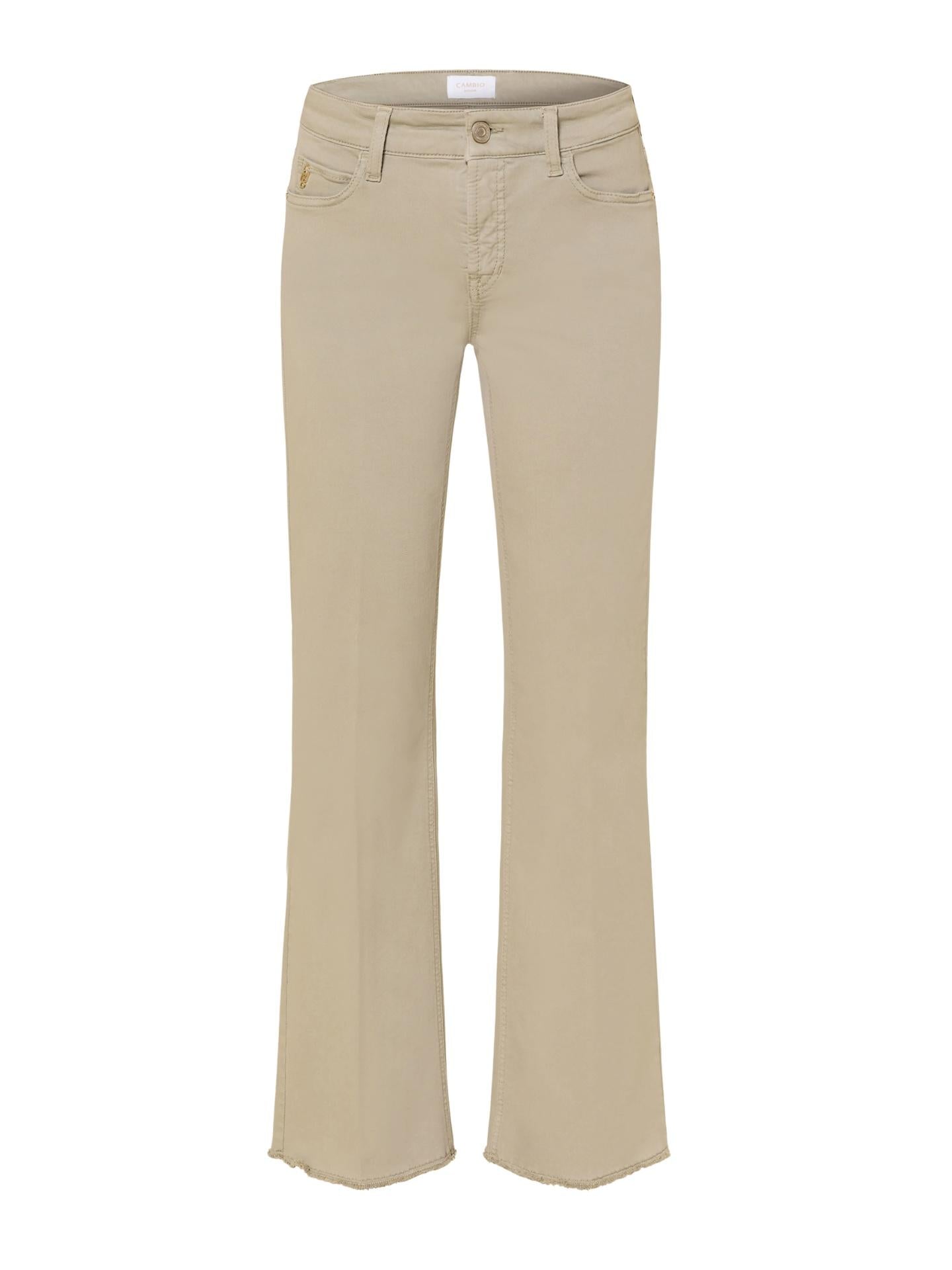 Grön Francesca Bootcut Cropped Jeans - Cambio