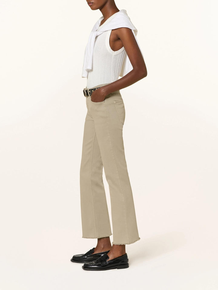 Grön Francesca Bootcut Cropped Jeans - Cambio