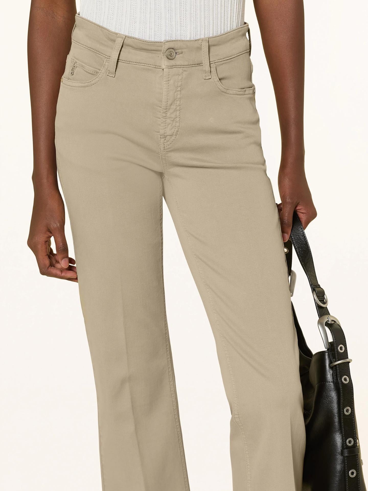 Grön Francesca Bootcut Cropped Jeans - Cambio