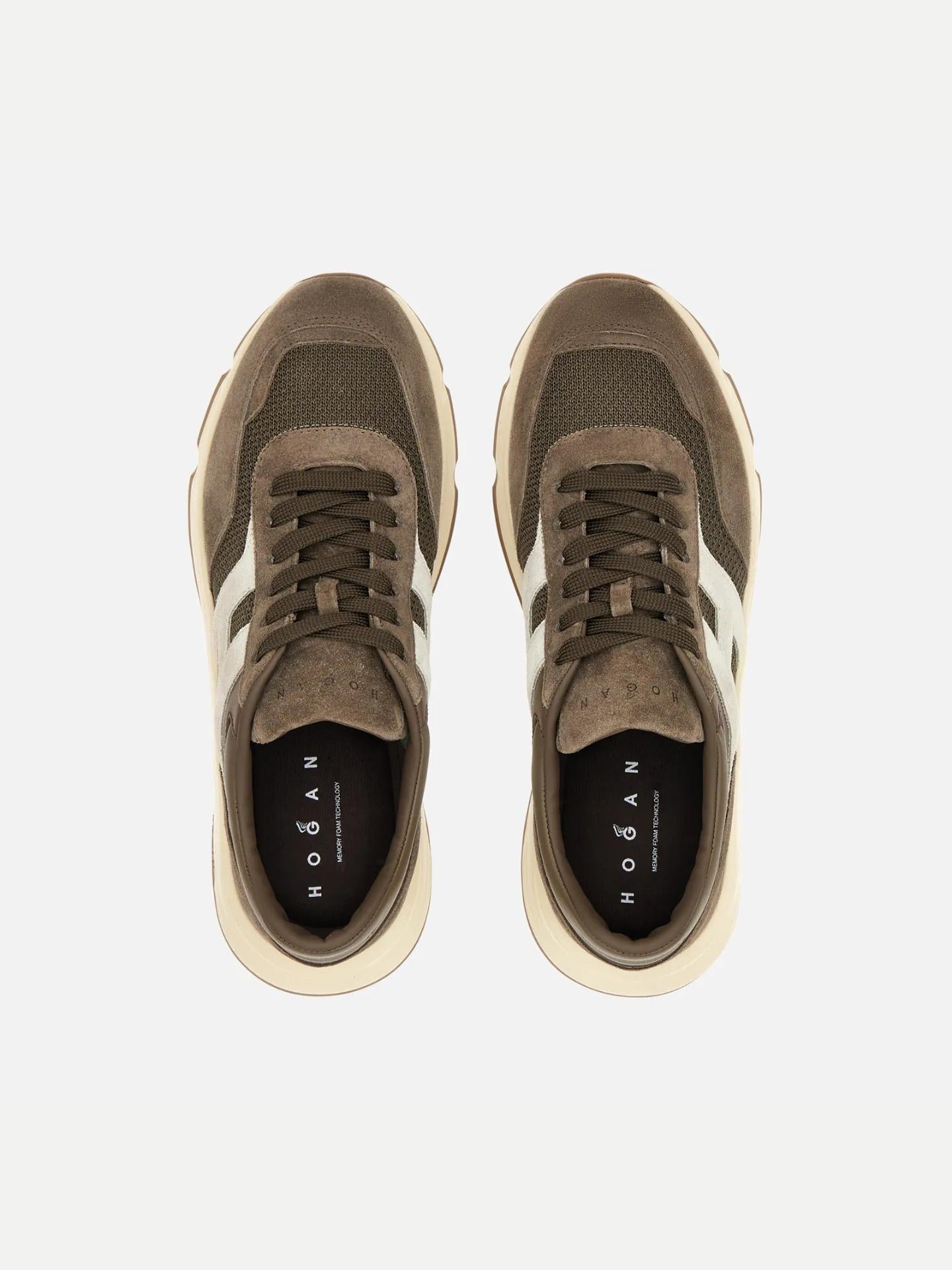 Hogan - Gröna Hyperlight Sneakers