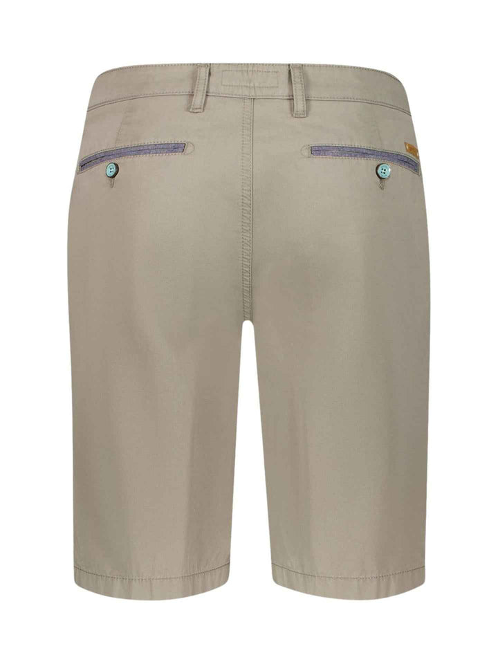 Khaki Modern Fit Bermudashorts