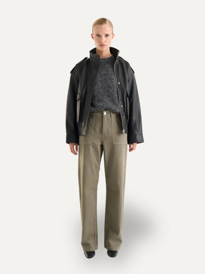 Khaki Sierra Loose fit Byxor - Twist & Tango