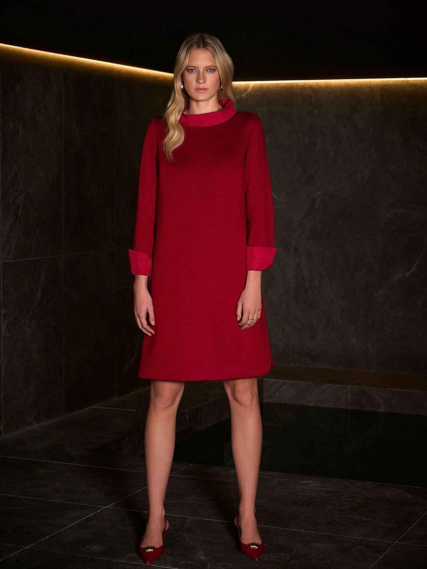 Klänning i Scuba Jersey