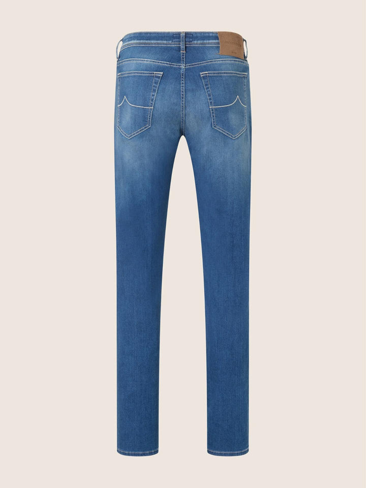 Ljusblå Bard Slim Vintage Wash Jeans - Jacob Cohen