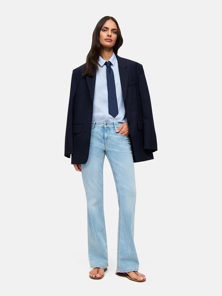 Ljusblå Paris Flared Jeans - Cambio