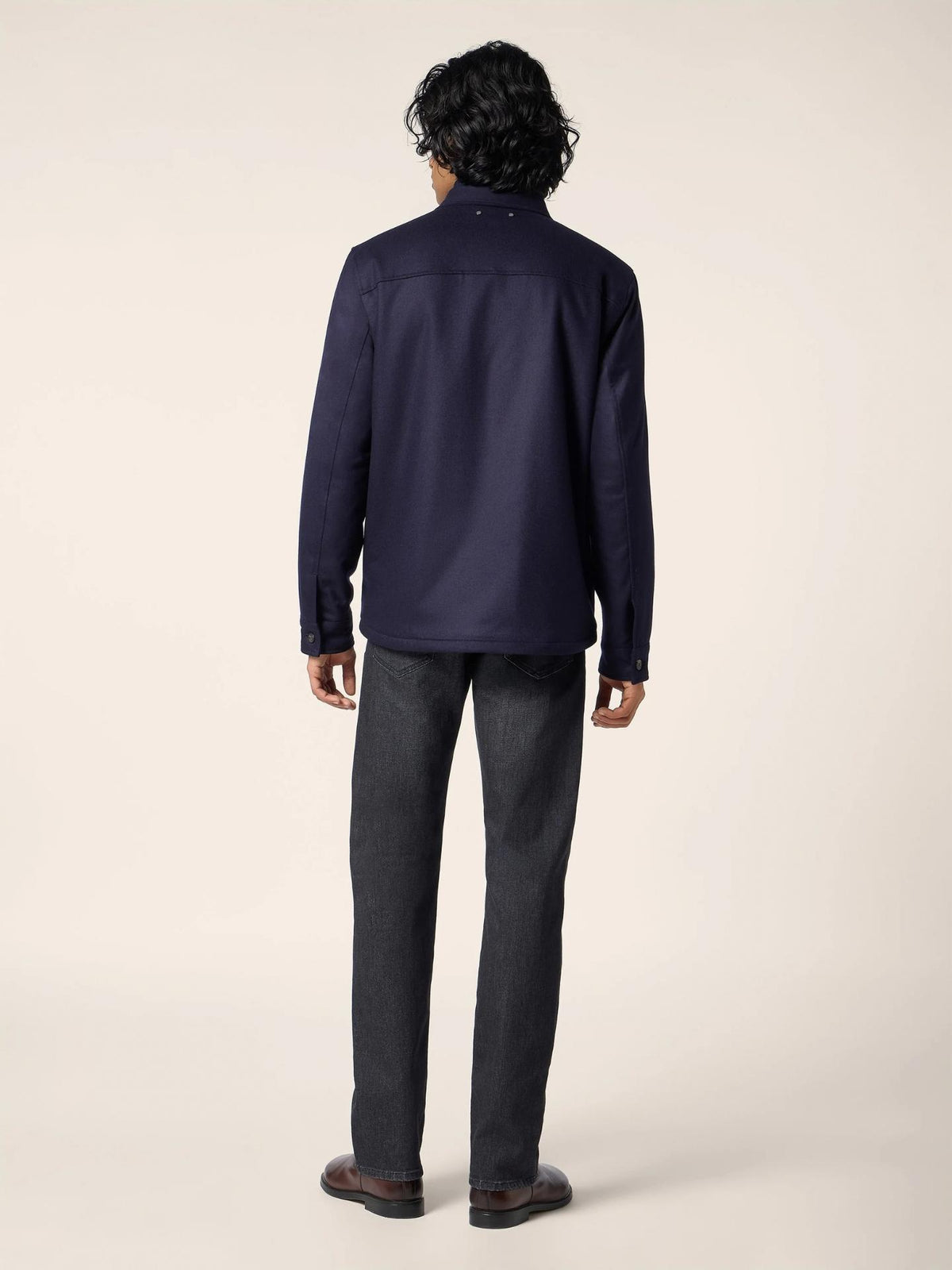 Marinblå Vitale Barberis Overshirt - Jacob Cohen