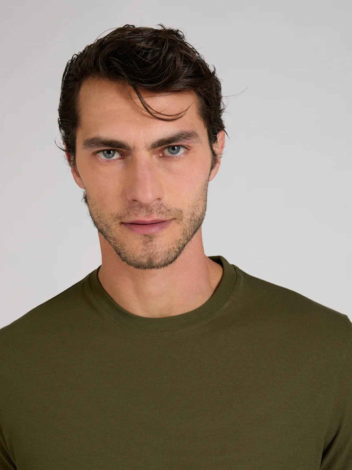 Militärgrön IceCotton T-shirt