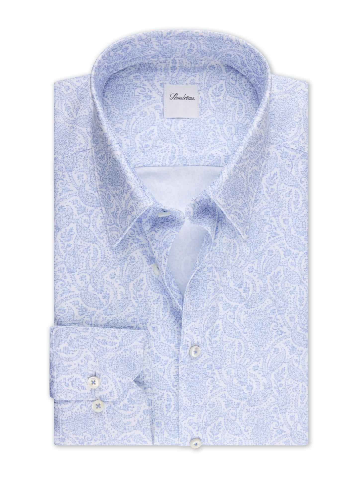 Regular Mönstrad Twillskjorta