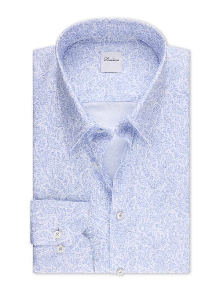 Regular Mönstrad Twillskjorta