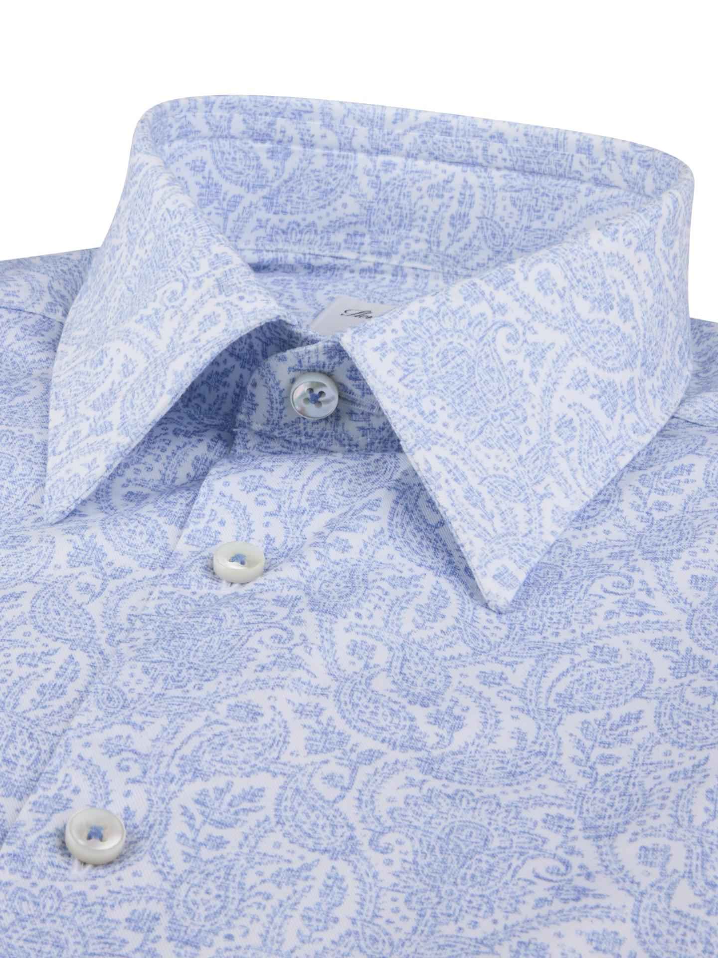 Regular Mönstrad Twillskjorta