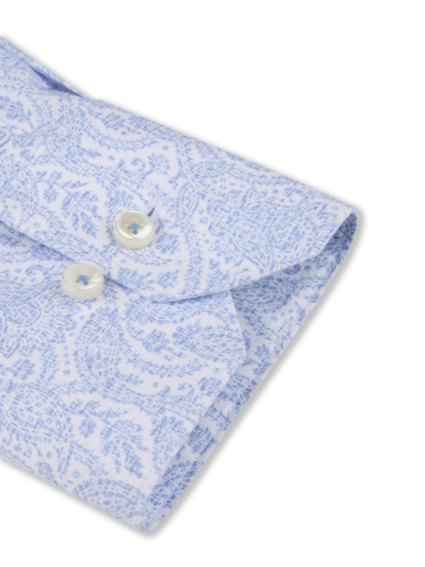 Regular Mönstrad Twillskjorta