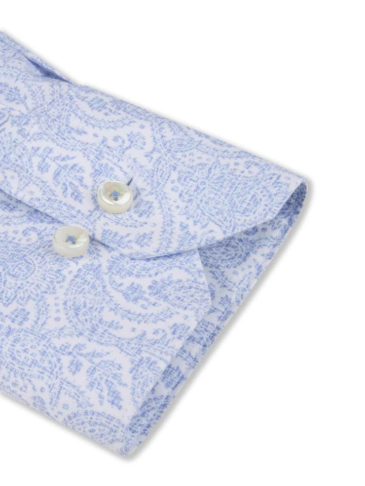 Regular Mönstrad Twillskjorta